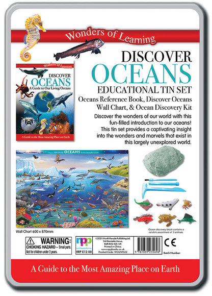 Discover Oceans Tin Set (7068458188999)