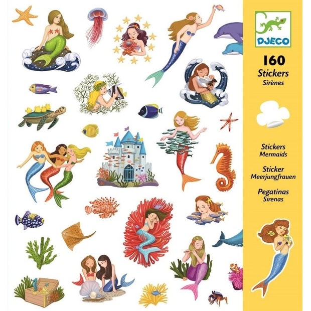 Djeco Stickers Mermaids (4540282699811)